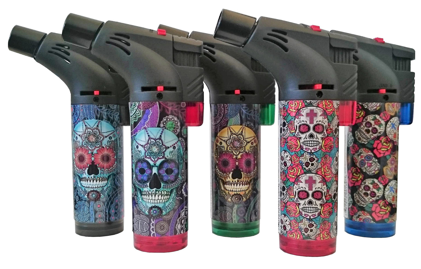 Bernie Sugar Skull Torch Lighter 15CT