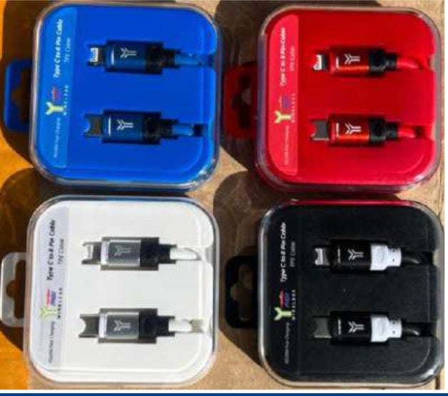Cellphone Accessories:Iphone TO C Cable TPE Box PK 10CT ICYM101