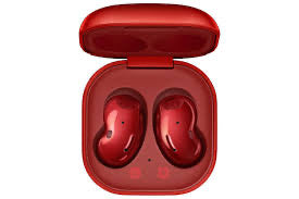 Bluetooth Headphone High Quality BudsLive Colour Red