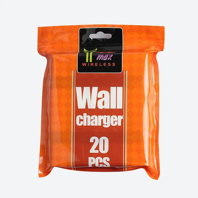 Cellphone Accessories:Dual Wall Charger Box PK 10CT WYM103