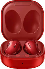 Bluetooth Headphone High Quality BudsLive Colour Red