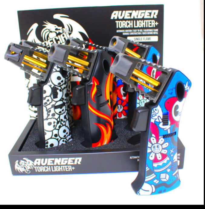 Avenger Neo Torch Lighter 6 Pieces Display