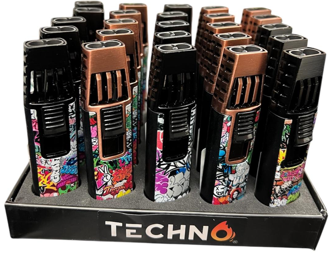 Spark Graffiti 2 Double Torch Lighter 25CT