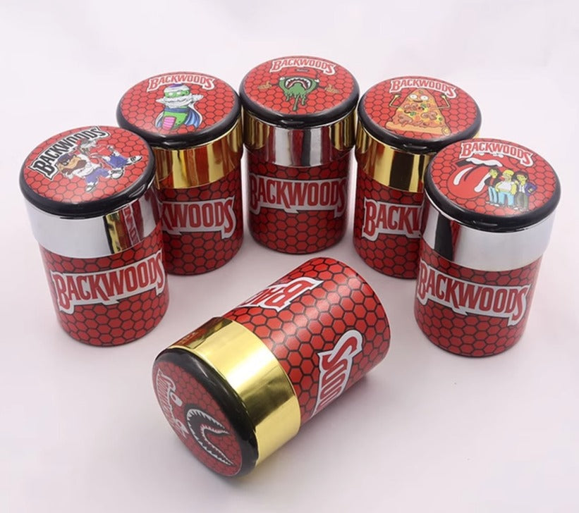 Car Led Ashtray Backwood Red Display 6CT