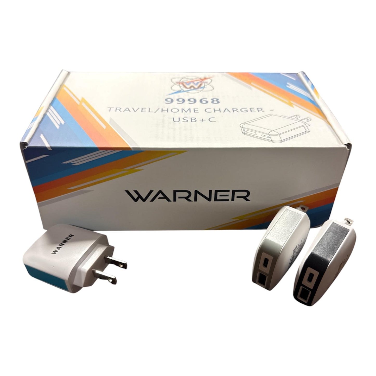 Fast Dual Wall Charger Usb + Type C 16CT W104