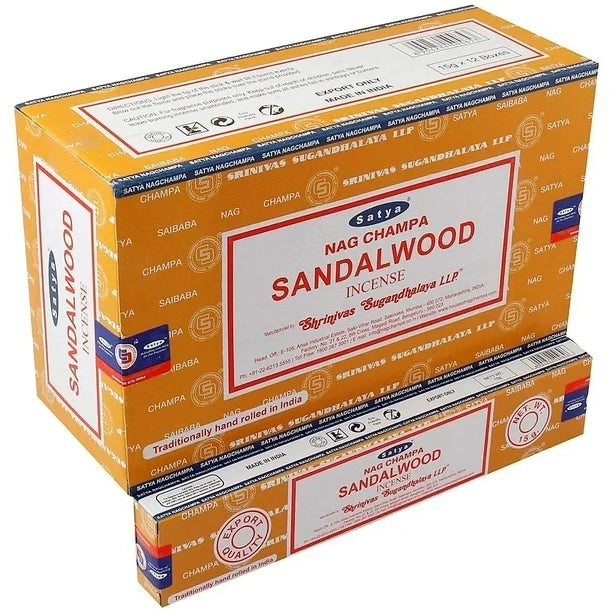 Sandalwood Incense Sticks 15g 12CT
