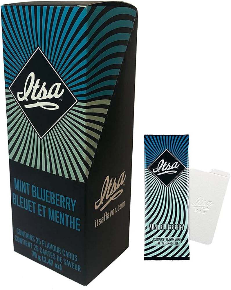 Itsa Mint Blueberry- 25 Flavor Cards