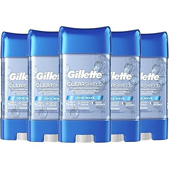 Antiperspirant Deodorant for Men, Clear Gel, Cool Wave, 72 Hr. Sweat Protection
108 g