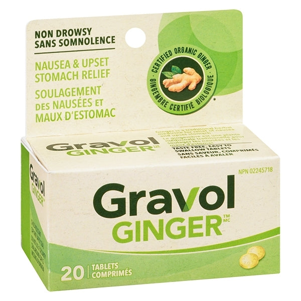 GRAVOL Ginger Multi-Symptom Cold & Fever
20ea
