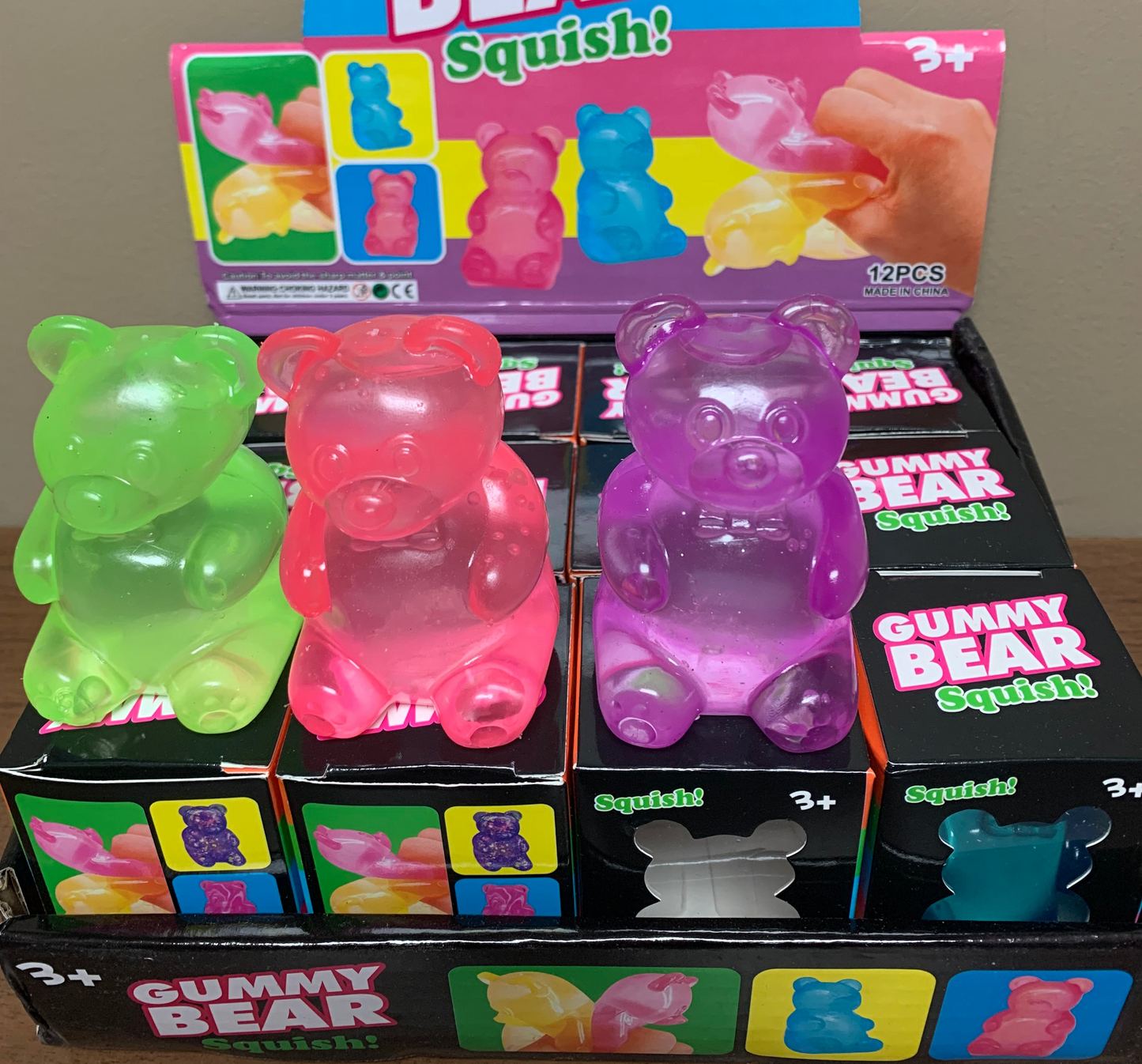 Trending Toy Squishy Bear SB1 12CT