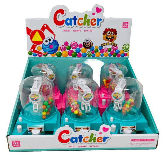 Sour City Catcher Candy Toy 6CT