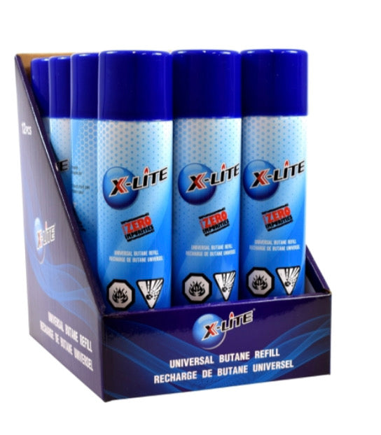 Butane: X-Lite Butane 300ML 12CT – Perfect Order Distributor
