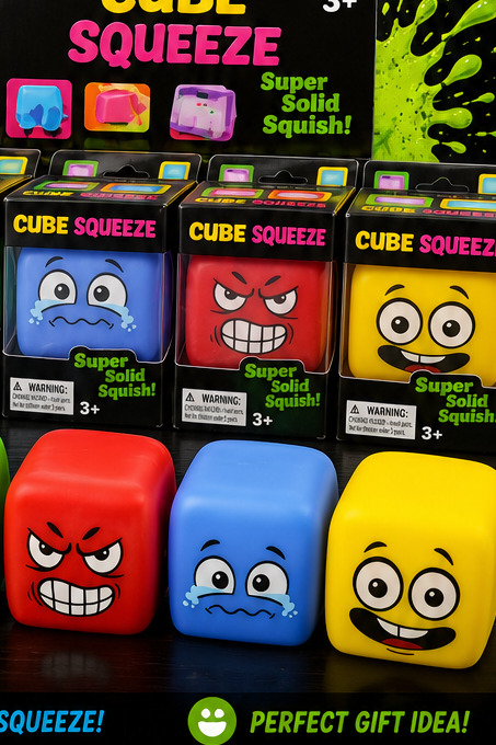 Trending Toy Squishy Cube Squeeze SC17 12CT