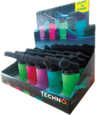 Elevated mini torch Glow in Dark Box of 15
