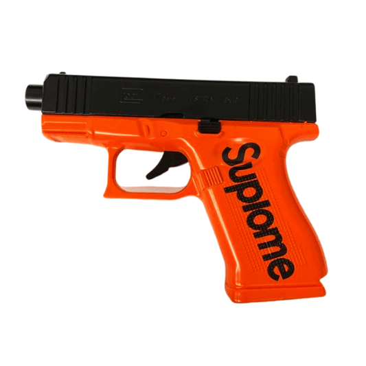 Lighters:Handgun Model Torch Colour Orange