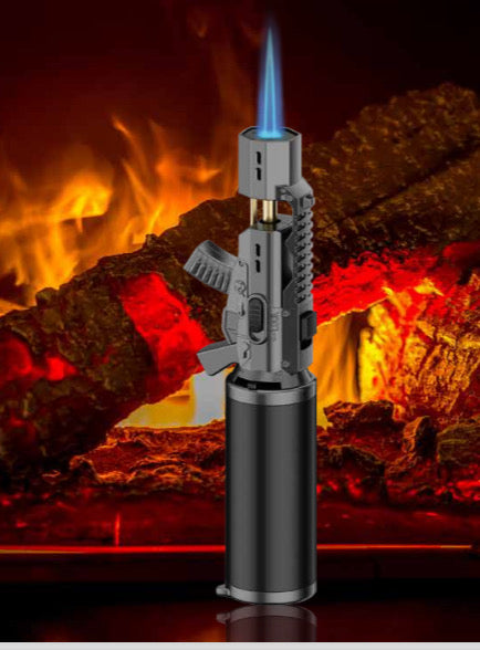 Lighters:Rifle Torch lighter Colour Black