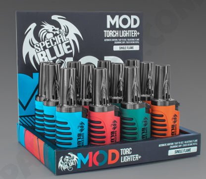 Mod Rubber Torch Lighter 12CT