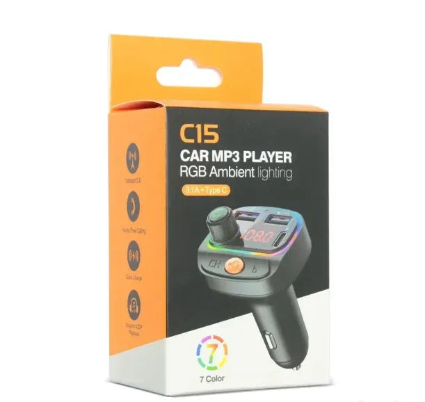 C15 Q5 FM Transmitter Car Bluetoot