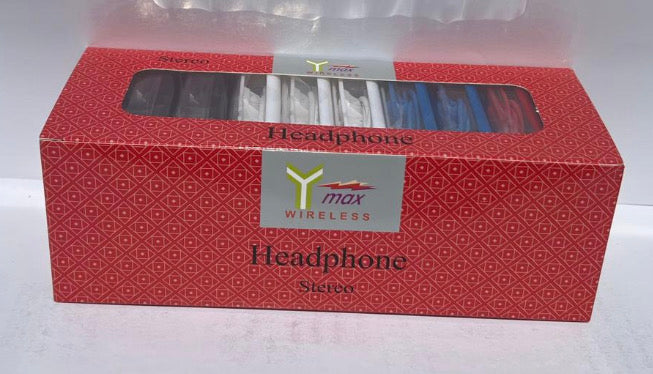 Cellphone Accessories:Headphone TPE Box PK 10CT