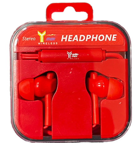 Cellphone Accessories:Headphone TPE Box PK 10CT