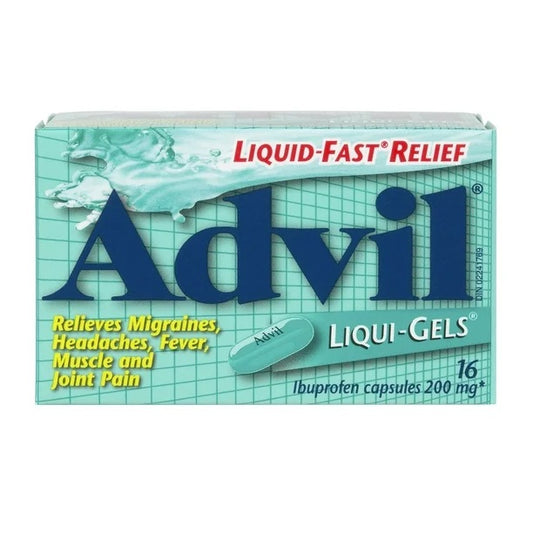 Advil Liquid-Gels Ibuprofen 200gm Capsules 16CT