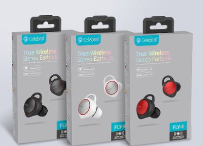 Bluetooth Headphone Celebrate Fly 4 V5.0 (RED)