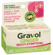 GRAVOL Ginger Multi-Symptom Cold & Fever
20ea