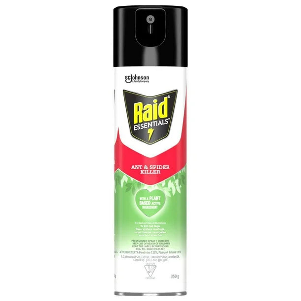 Raid Essentials Ant and Spider Insect Killer Spray 350g