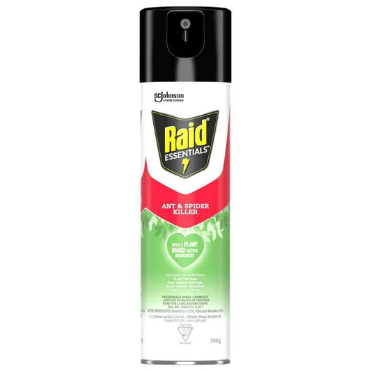 Raid Essentials Ant and Spider Insect Killer Spray 350g