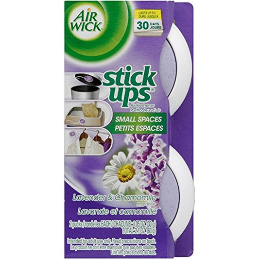 Air Wick Stick Ups, Odor Neutralizer, Air Freshener, Lavender and Chamomile (2ct)