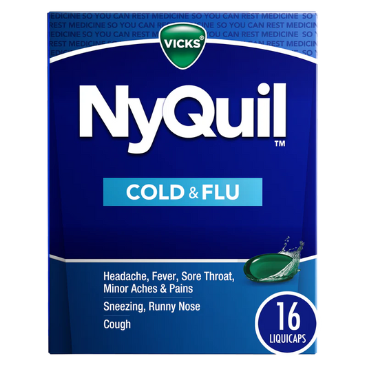 Vicks NyQuil Cold & Flu Relief LiquiCaps 16ct