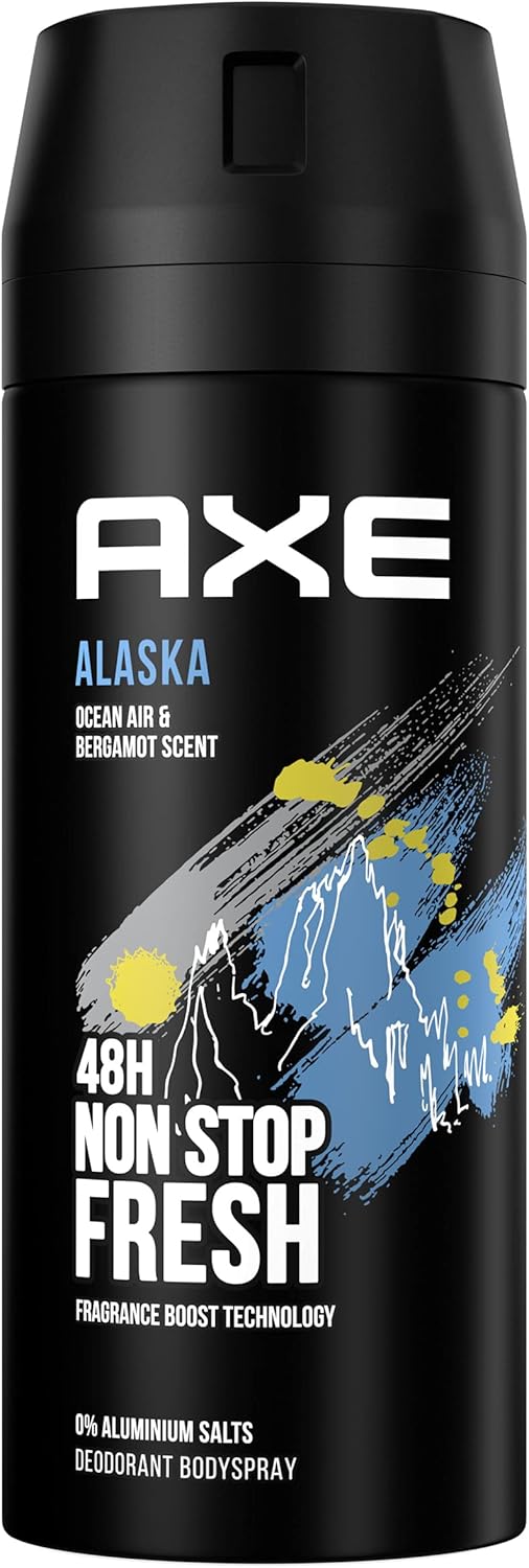 Axe Bodyspray Deodorant Alaska Ocean Air Bergamot 150ml