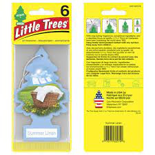 LITTLE TREES Air Fresheners Car Air Freshener. Summer Linen