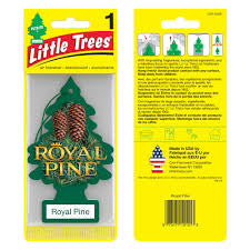 LITTLE TREES Air Fresheners Car Air Freshener.Royal Pine