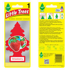 LITTLE TREES Air Fresheners Car Air Freshener. Strawberry