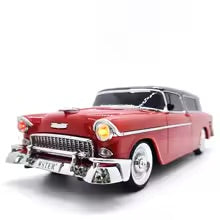 WS-1955 Nomad Deep Bass Car Bluetooth Speaker with TF USB FM AUX Handsfree TWS Selfie  Light (Red)