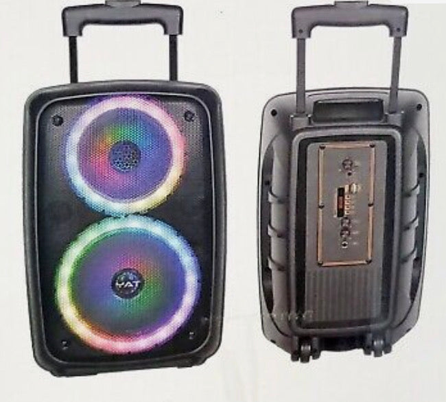 Speaker:Karaoke Portable Double Speaker SPY8022