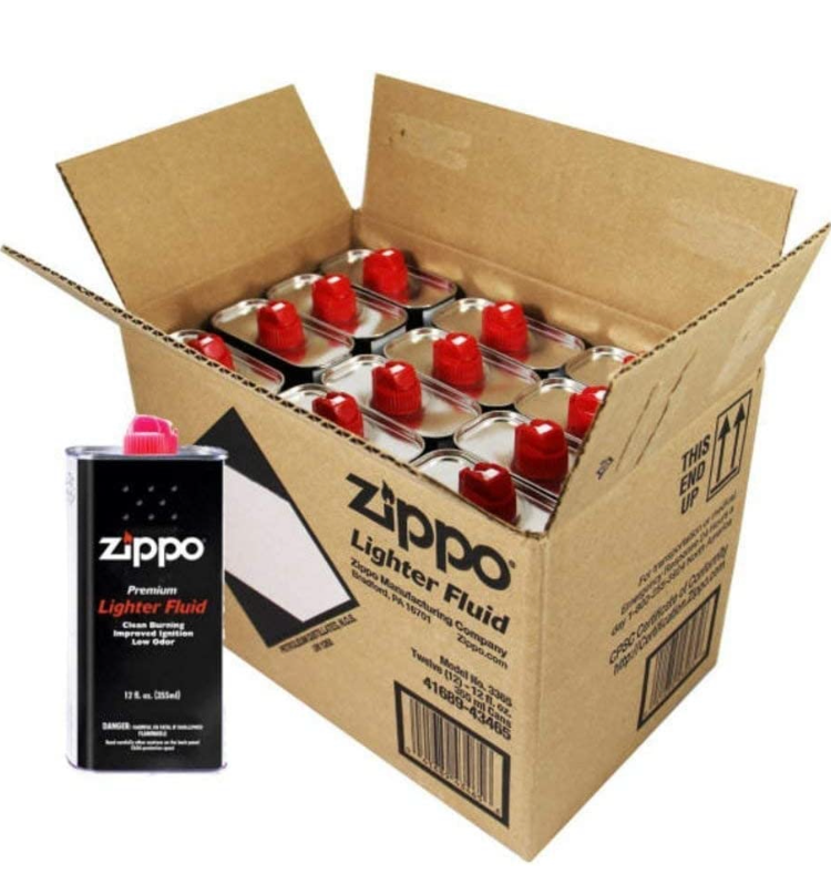Zippo Lighter Fluid 133ml 12CT